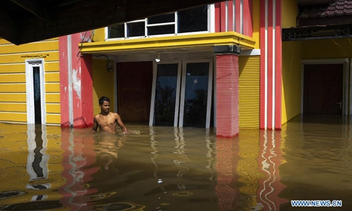 Flood Hits Riau Indonesia Global Times