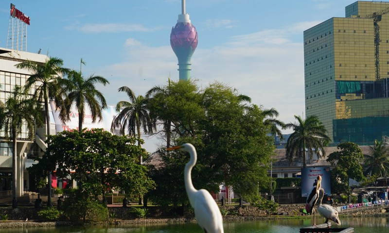 In pics: Lotus Tower in Colombo, Sri Lanka - Xinhua