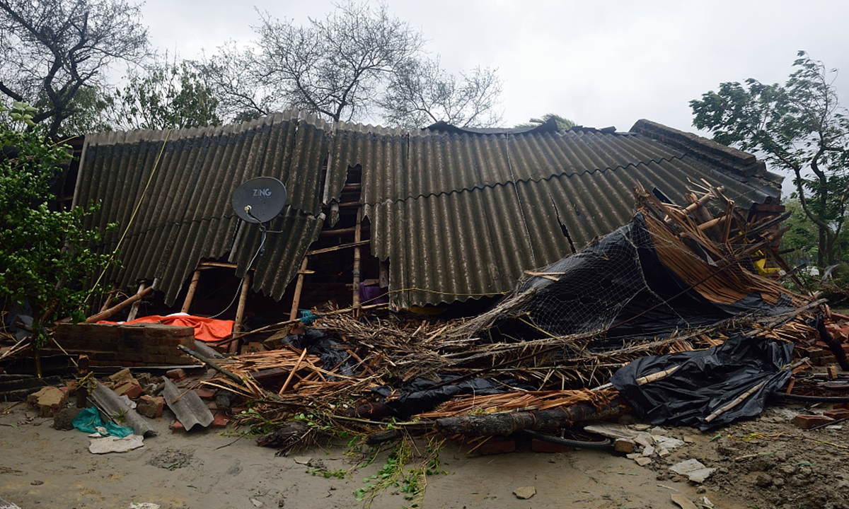 cyclone Yaas Photo: CFP