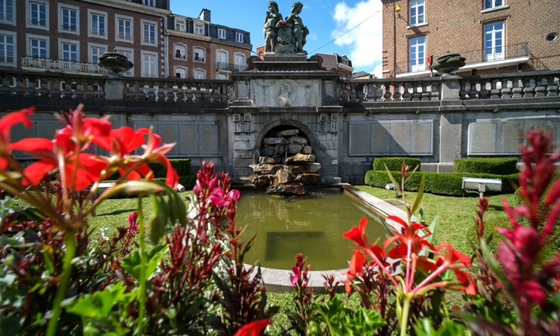 Photo taken on July 29, 2021 shows a view of Spa, Liege Province, Belgium.(Photo: Xinhua)