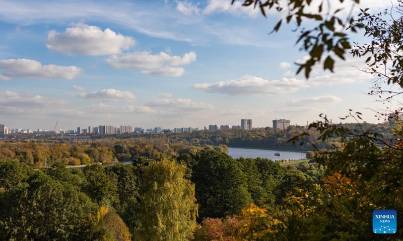 Photo taken on Sept. 29, 2021 shows a general view in Kolomenskoye park in Moscow, Russia.Photo:Xinhua