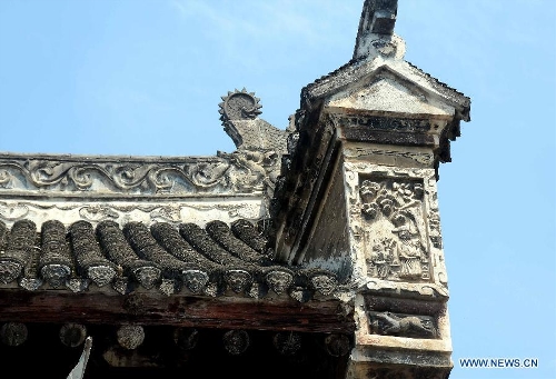 Architectural sculptures preserved in historical sites of Henan ...