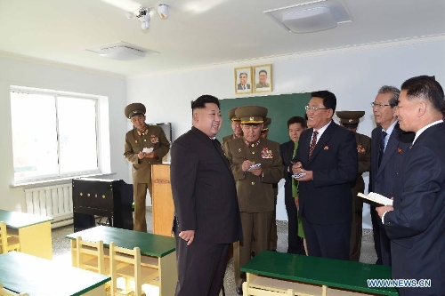 DPRK top leader gives field guidance to residential district - Global Times