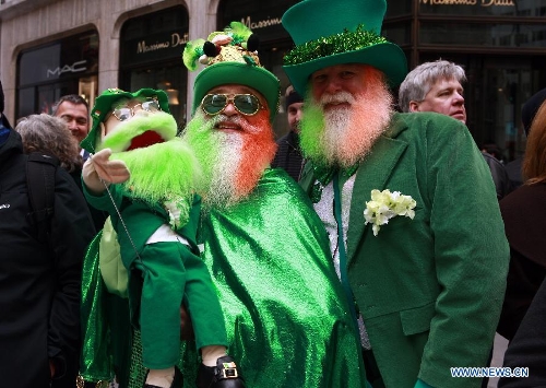 St. Patrick's Day observed in US - Global Times