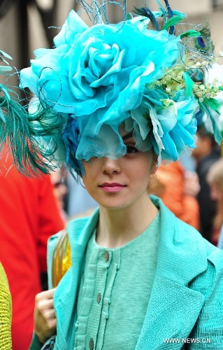 New York Easter Bonnet Parade held in Manhattan - Global Times