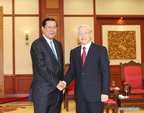 Cambodian PM starts state visit to Vietnam - Global Times