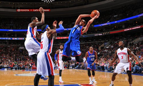 Sixers dodge losing record with big win - Global Times