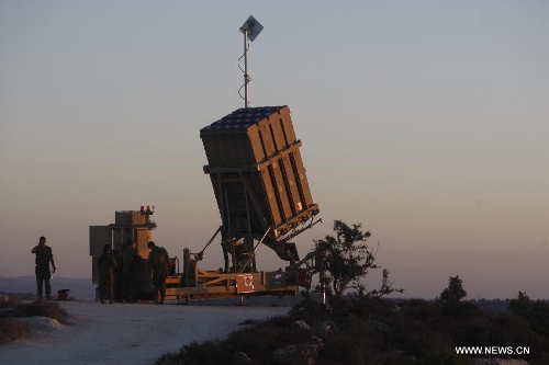 Short-range missile defense system near Jerusalem - Global Times