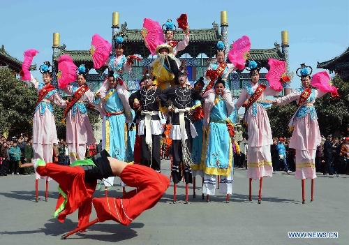 Shehuo performance in Henan - Global Times