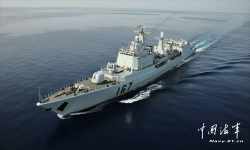 Live-fire drill of Chinese Navy's Nanhai Fleet - Global Times