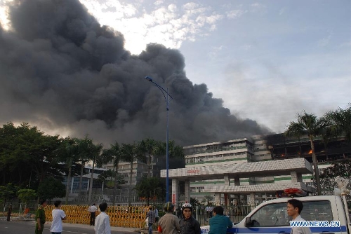 Fire breaks out in Ho Chi Minh City, Vietnam - Global Times