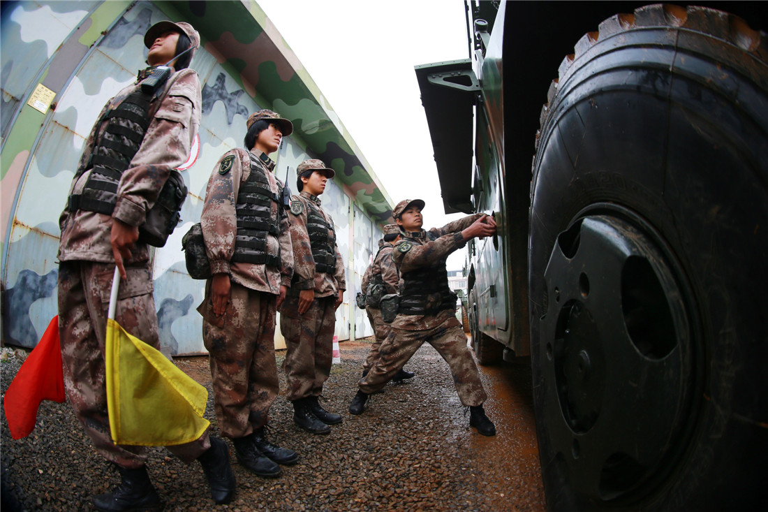 Rocket women: China's first female missile corps an army first - Global