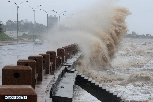 Extra-tropical cyclone hits Uruguay - Global Times