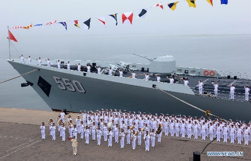 PLA Navy's main warships to take part in China-Russia joint drill ...