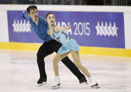 Chinese pair claim title of free skating at Winter Universiade - Global ...