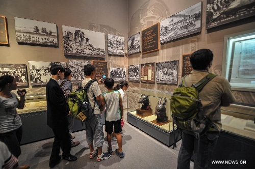 Rat, rabbit head sculptures on display at National Museum of China ...