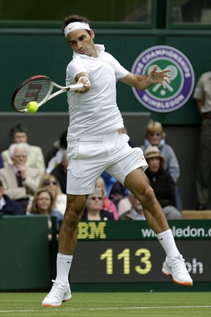 Federer storms into 2nd round - Global Times