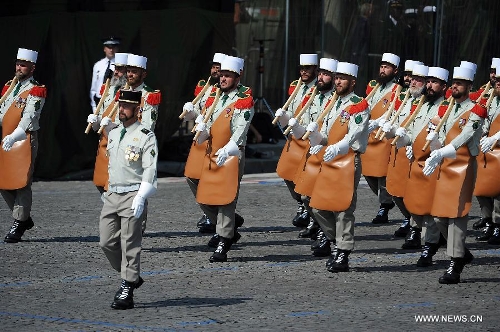 France celebrates National Day with grand parade - Global Times