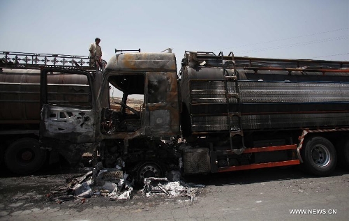 At least 2 injured as oil truck catches fire in Afghanistan - Global Times