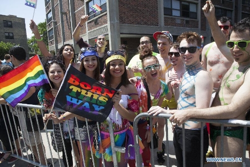 Annual Gay Pride Parade held in Chicago - Global Times