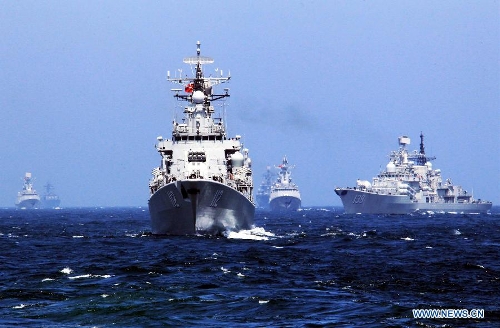 China-Russia joint naval drill ends successfully - Global Times