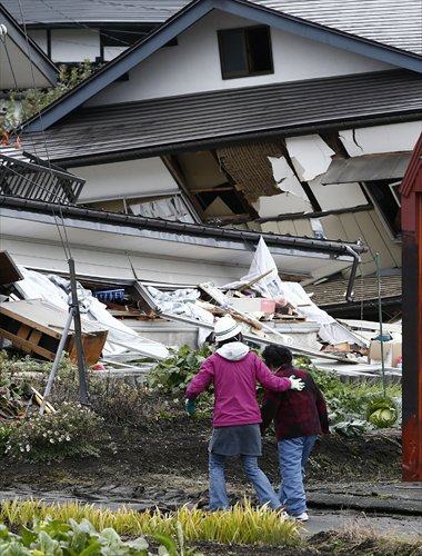 Earthquake hits Japan - Global Times