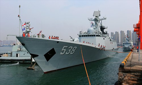Chinese navy marks 65th anniversary with intl drills in Qingdao ...