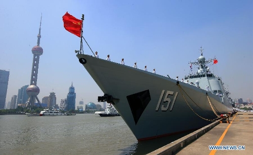 Russia warships leave Shanghai for home - Global Times