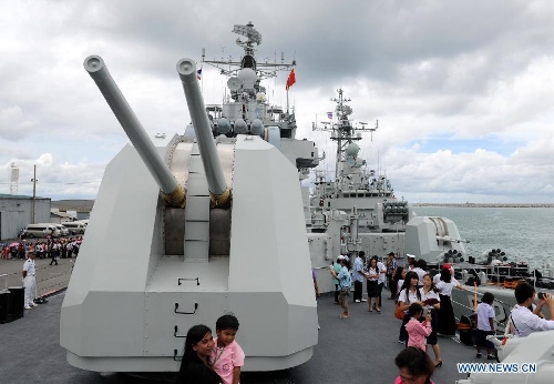 Chinese Navy ships call at Thailand port - Global Times