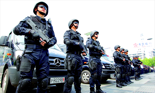 Counter-terrorist attack drills held - Global Times