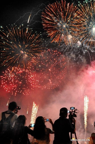 2013 Taipei Musical Firework Festival kicks off - Global Times