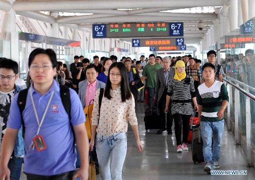 China's railway to carry 10 mln holiday passengers - Global Times