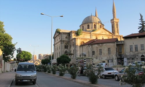 kurtulu camii, former christian church in gaziantep, turkey.