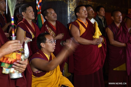 11th Panchen Lama concludes religious activities in Tibet - Global Times