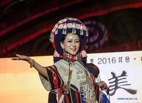 Beauty contest for Yi ethnic group held in SW China - Global Times