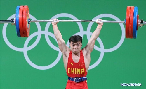 Chinese weightlifter Long smashes world record to win Olympic gold ...