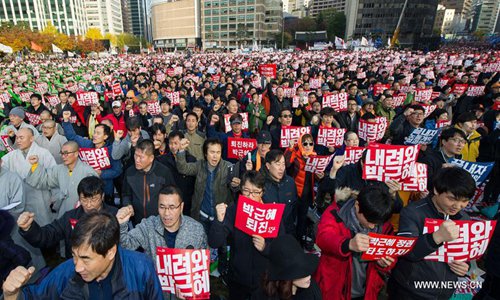 Over 1 million S.Koreans stage peaceful rallies to demand president's ...