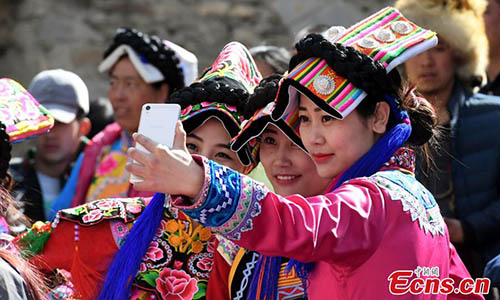 Qiang people mark Men’s Festival - Global Times