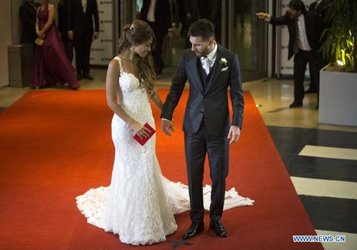 Messi marries Antonela Roccuzzo - Global Times