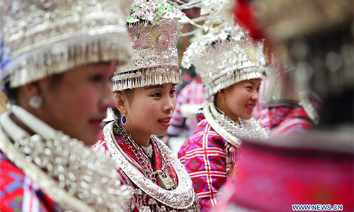 Miao ethnic group celebrates traditional New Year festival in S China ...