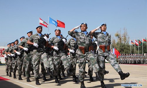 Chinese peacekeepers to Lebanon awarded UN Peace Medal of Honor ...