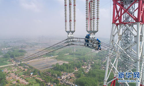 China installs world's longest UHV transmission line - Global Times