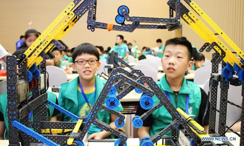 VEX robotics competition kicks off in Suzhou, east China's Jiangsu ...