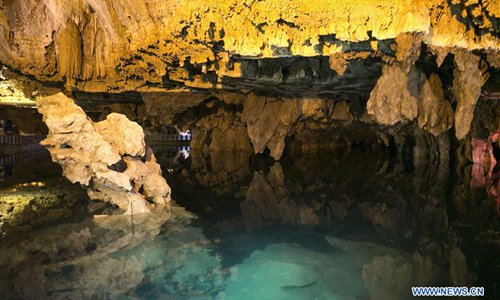 In pics: view of Alisadr cave in Hamedan, Iran - Global Times