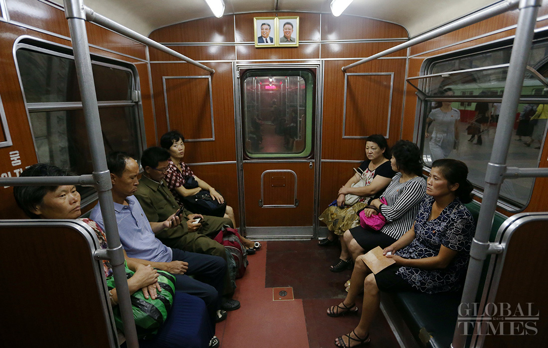 Inside Pyongyang Metro Global Times   642a2f8d 9104 4116 855e 83092e9cf9d3 