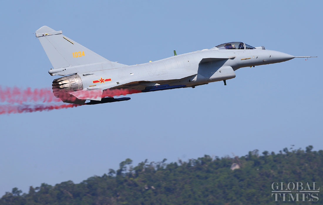 China’s J-10B Aircraft Performs Maneuvers At The China International ...