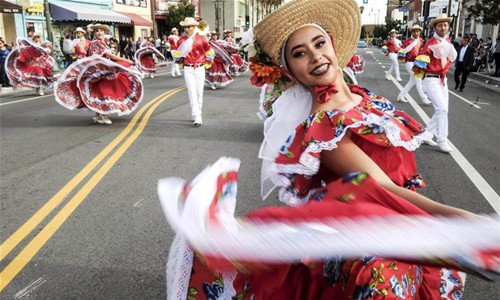 Annual Boyle Heights Christmas Parade held in Los Angeles - Global Times