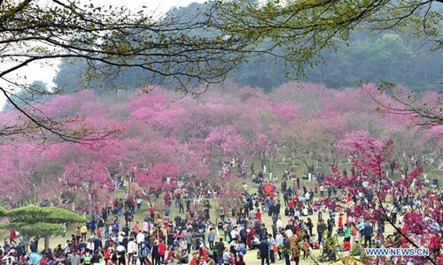 People enjoy beautiful landscape around China during week-long Spring ...