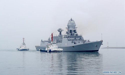 Foreign vessels arrive in Qingdao for naval parade marking Chinese navy ...