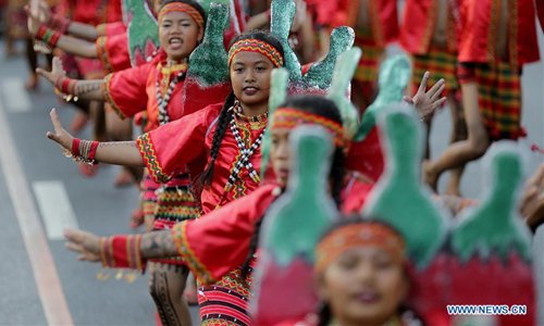 Dancers perform during annual Aliwan Fiesta n Manila, the Philippines ...